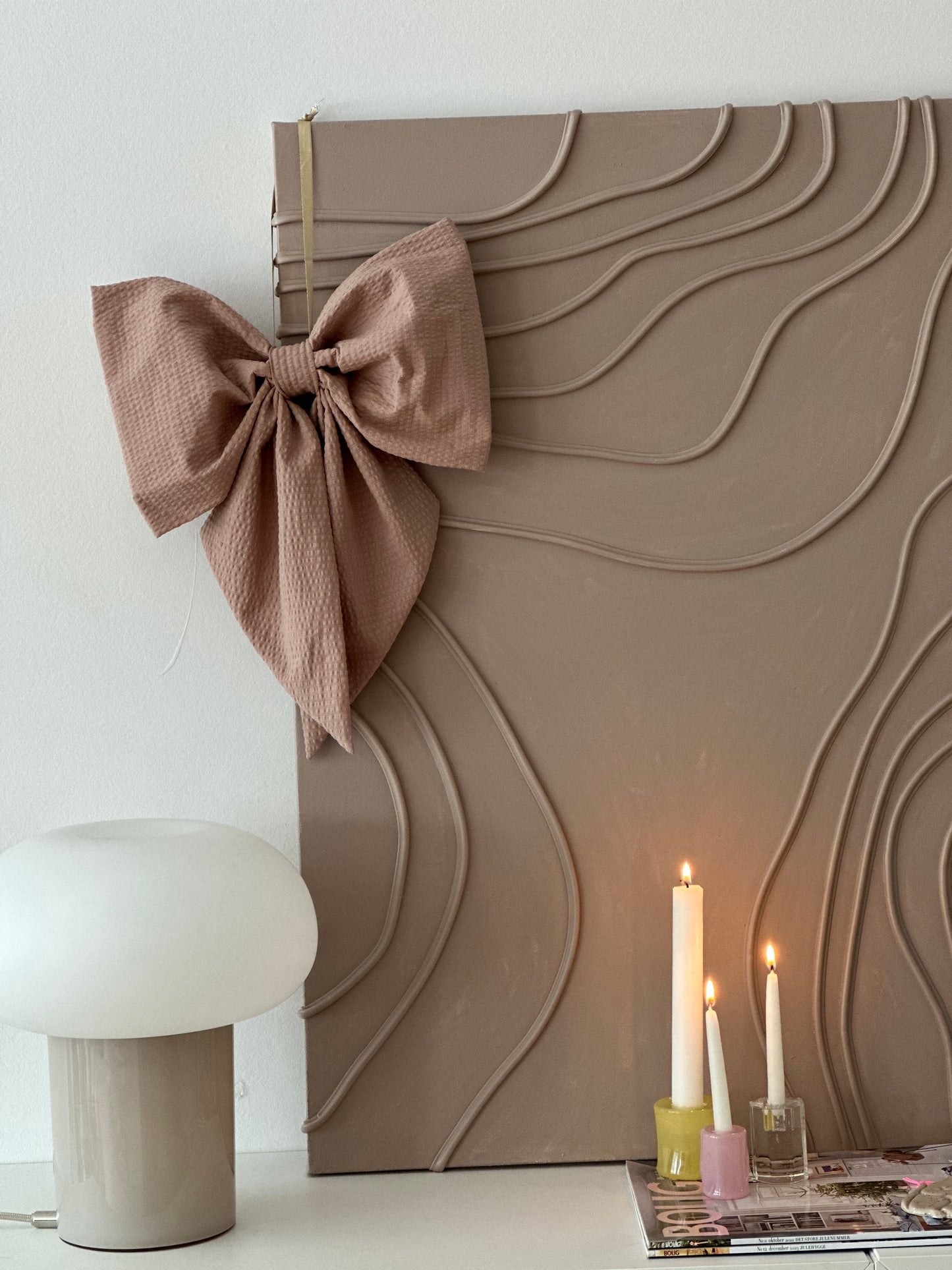 Julepynt Sløjfe Rosa