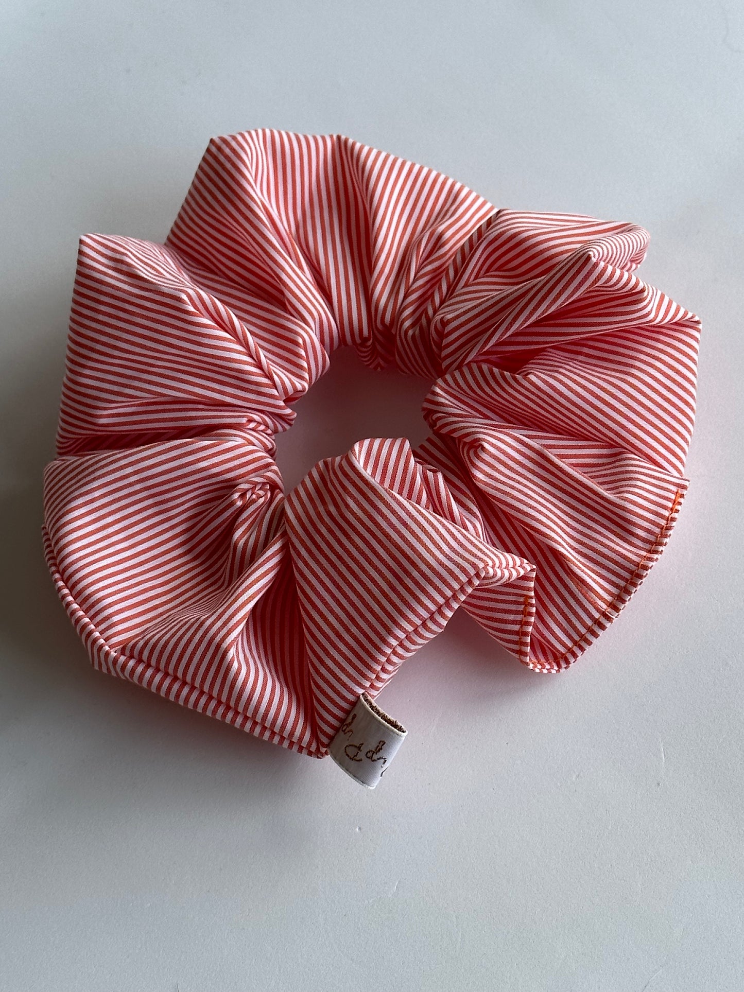 Mega Scrunchie Hvid og Rød