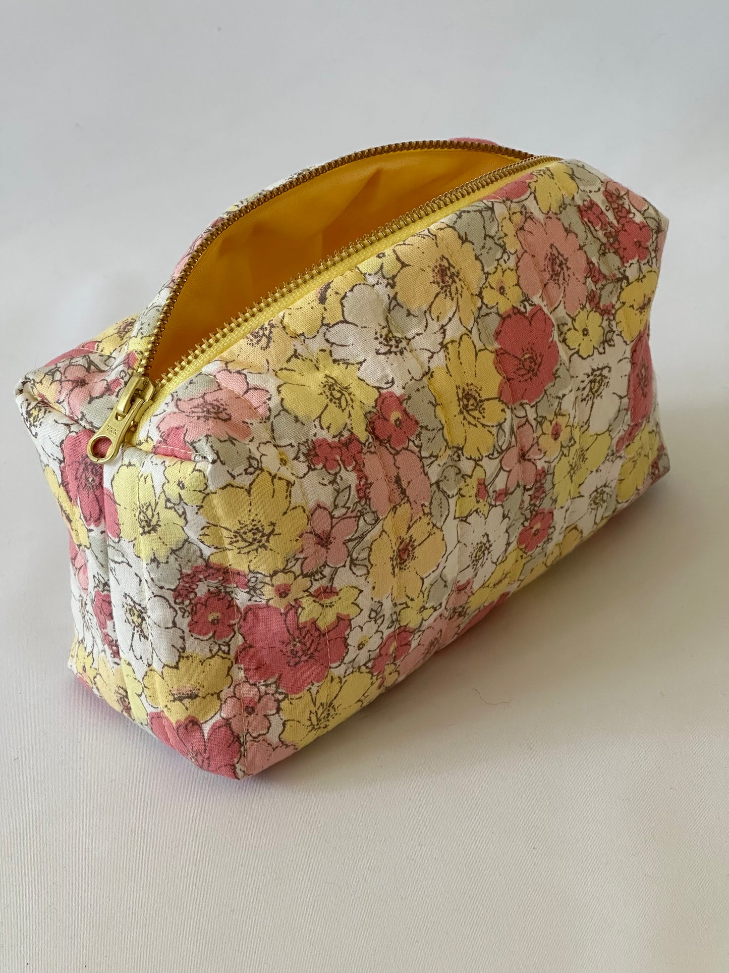 Lille Toilettaske - Blomster