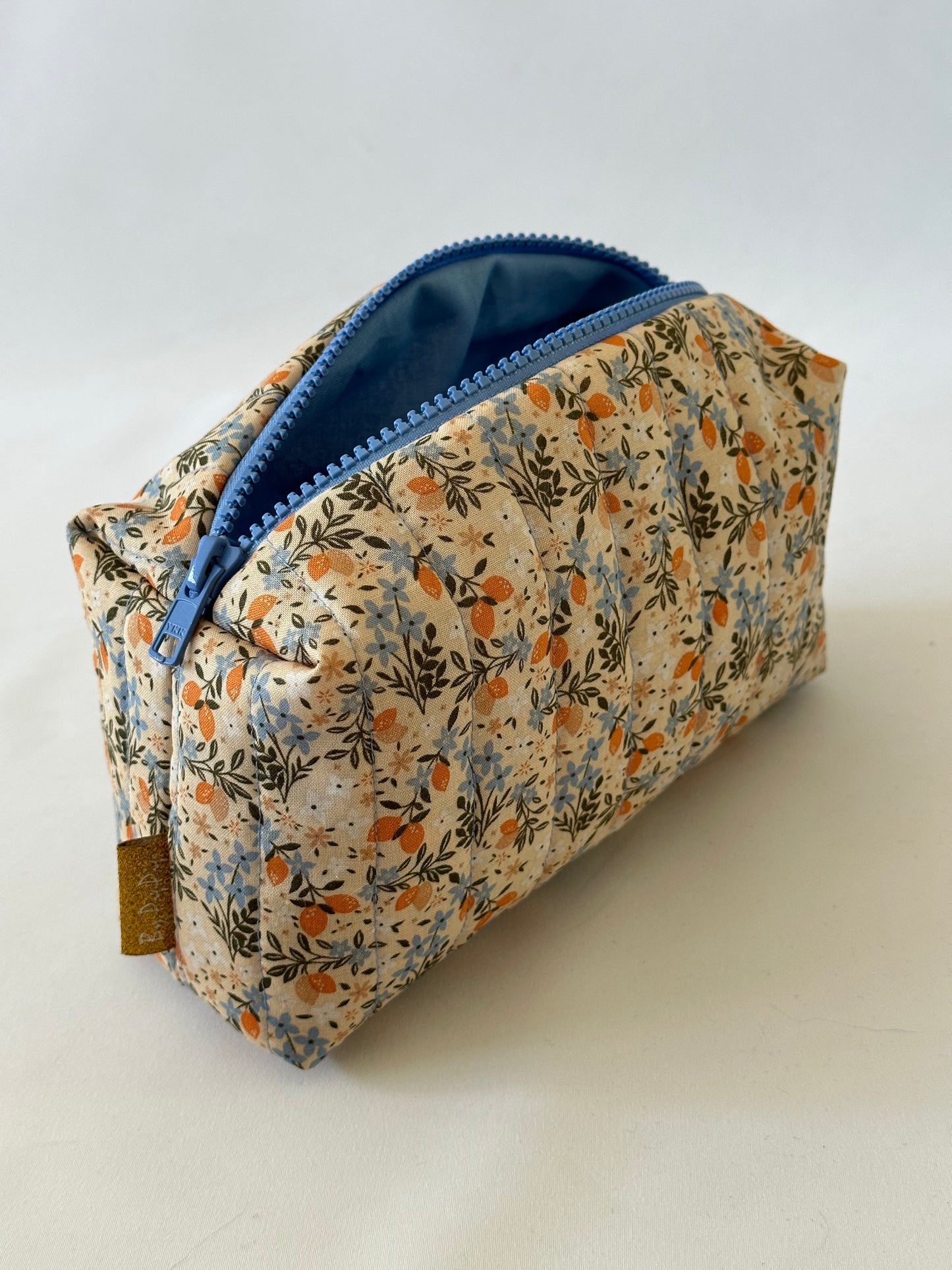 Lille Toilettaske - Orange Frugter