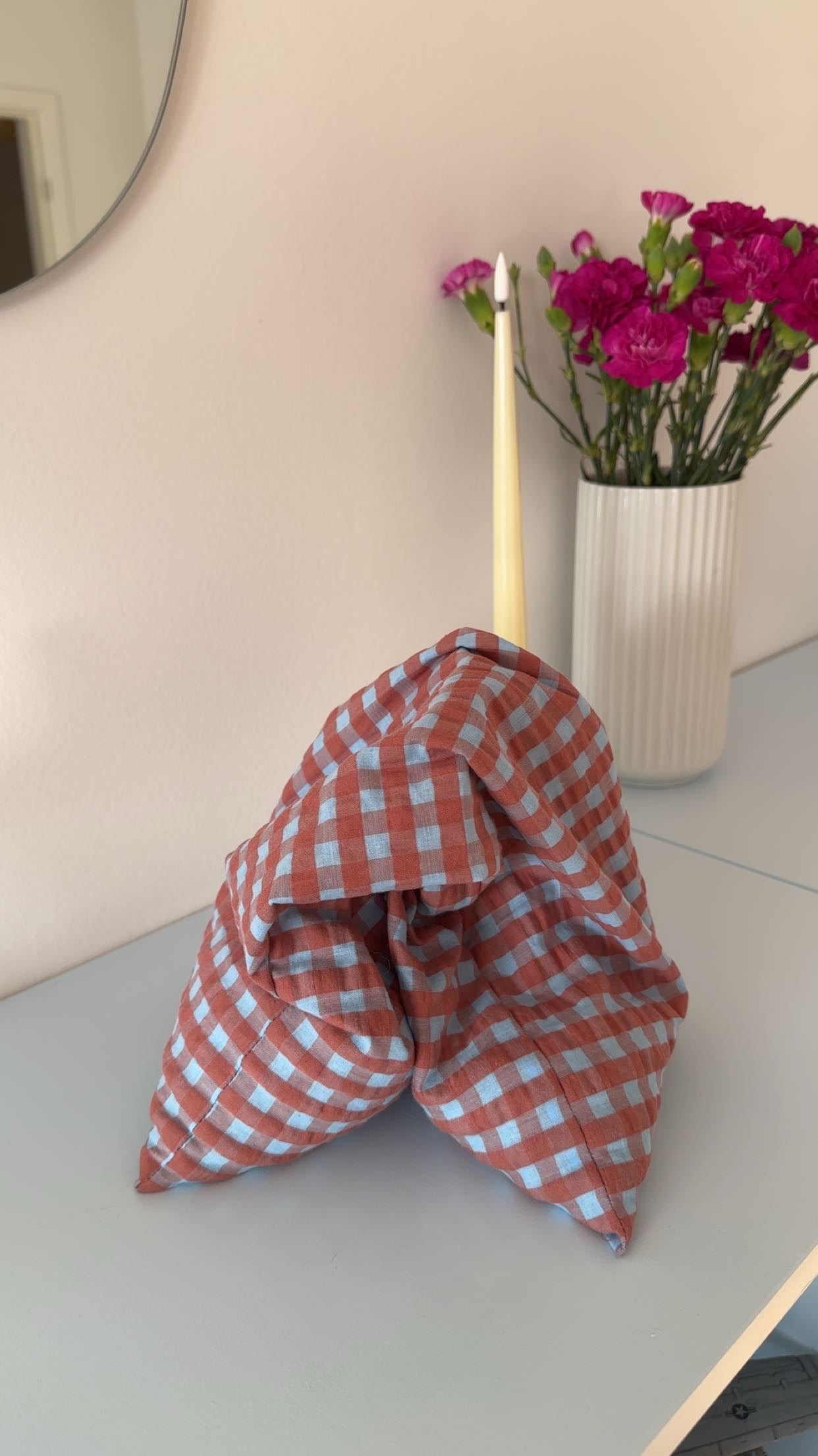 Varmepude/hvedekernepude til mikroovnen