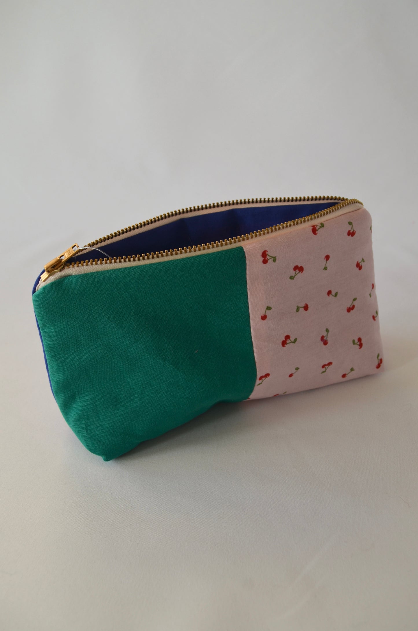 Makeup taske Patchwork Kirsebær