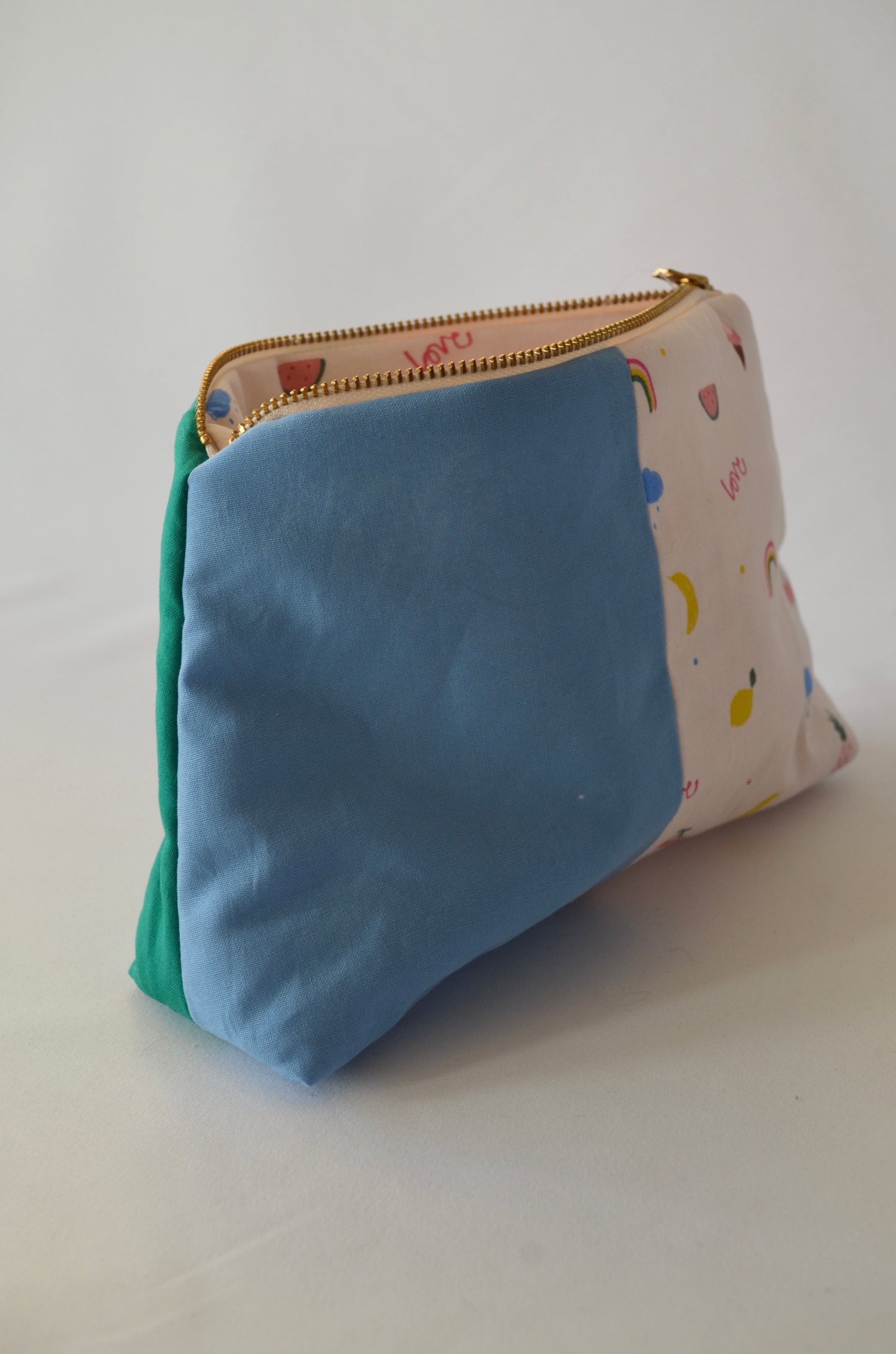 Makeup taske Patchwork Sommer