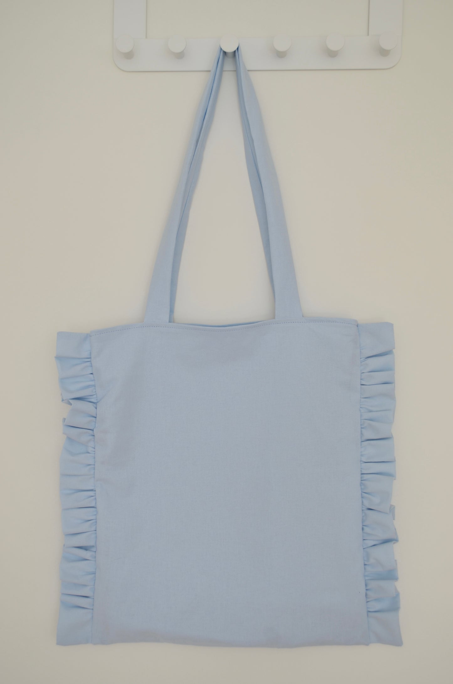 Tote Bag Lyseblå Flæser