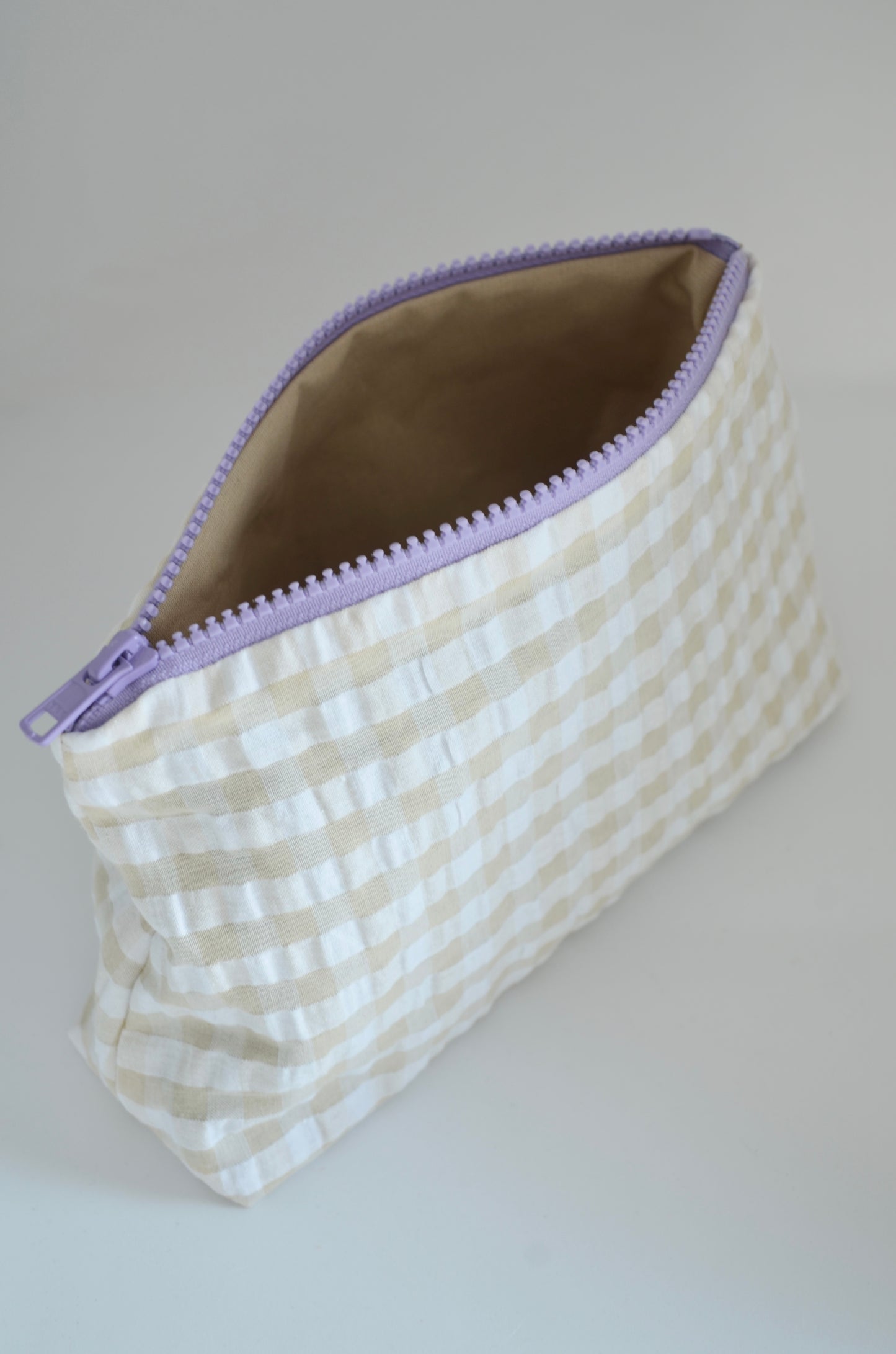 Makeup taske Beige Tern