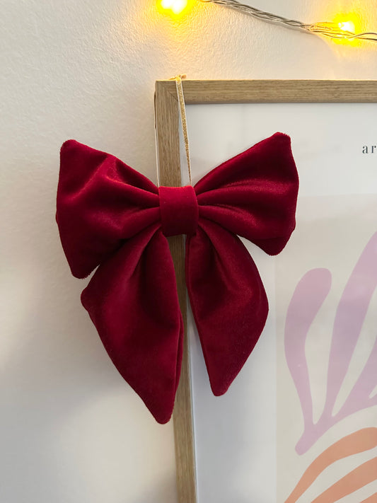 Julepynt Sløjfe Rød