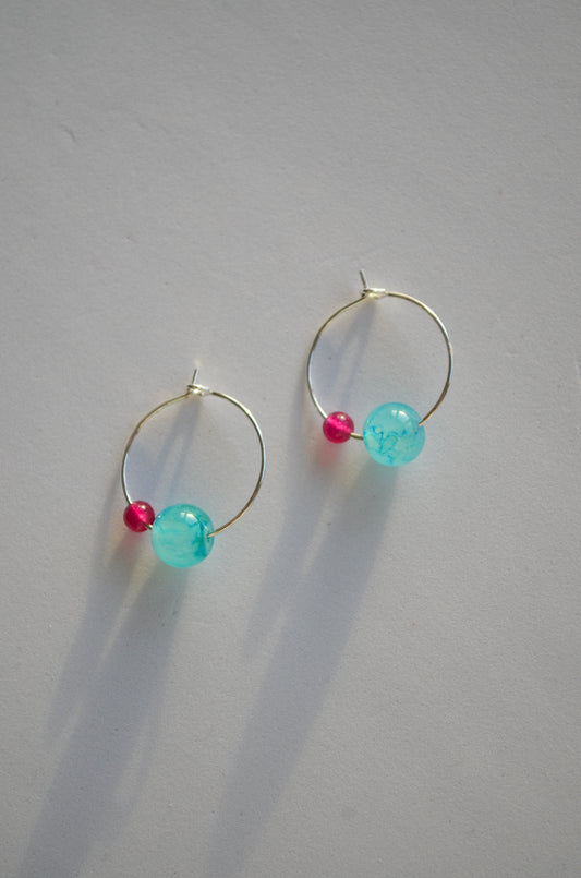Pæon Hoops Turkis Pink