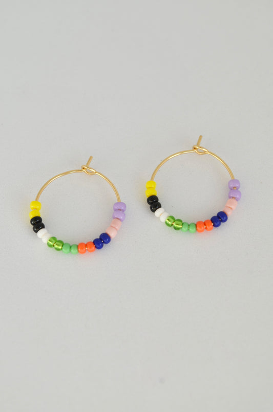 Poppy Hoops Multi